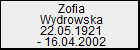 Zofia Wydrowska