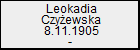 Leokadia Czyewska