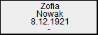 Zofia Nowak
