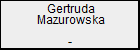 Gertruda Mazurowska