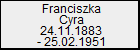 Franciszka Cyra