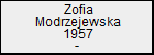 Zofia Modrzejewska