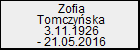 Zofia Tomczyska