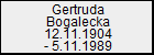 Gertruda Bogalecka