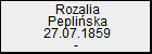 Rozalia Pepliska