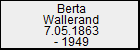 Berta Wallerand