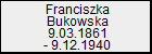Franciszka Bukowska