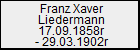 Franz Xaver Liedermann