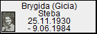 Brygida (Gicia) Steba