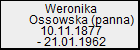 Weronika Ossowska (panna)