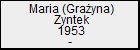 Maria (Grayna) Zyntek