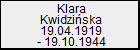 Klara Kwidziska