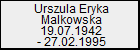 Urszula Eryka Malkowska