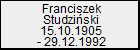 Franciszek Studziski
