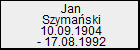Jan Szyma�ski