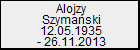 Alojzy Szyma�ski
