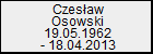 Czes�aw Osowski