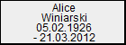Alice Winiarski