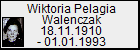 Wiktoria Pelagia Walenczak