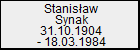 Stanisaw Synak