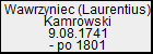 Wawrzyniec (Laurentius) Kamrowski