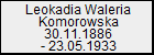 Leokadia Waleria Komorowska