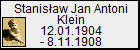 Stanisaw Jan Antoni Klein