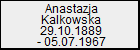 Anastazja Kalkowska