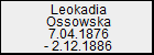 Leokadia Ossowska