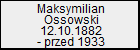 Maksymilian Ossowski