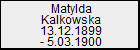 Matylda Kalkowska