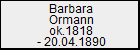 Barbara Ormann