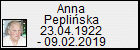 Anna Anastazja Pepliska