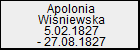 Apolonia Winiewska