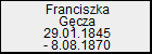 Franciszka Gcza