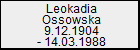 Leokadia Ossowska