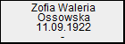 Zofia Waleria Ossowska