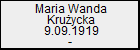 Maria Wanda Kruycka