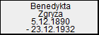 Benedykta Zgryza