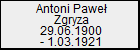 Antoni Pawe Zgryza