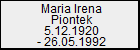 Maria Irena Piontek