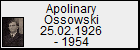 Apolinary Ossowski
