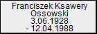 Franciszek Ksawery Ossowski