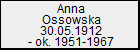 Anna Ossowska