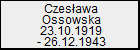 Czesawa Ossowska