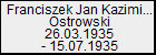 Franciszek Jan Kazimierz Ostrowski