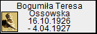 Bogumia Teresa Ossowska