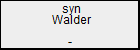 syn Walder