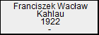 Franciszek Wacaw Kahlau