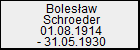 Bolesaw Schroeder